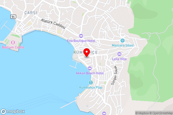 Dort Mevsim Pension - Hotel Location Map