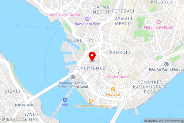 DORUK PALAS HOTEL - Hotel Location Map