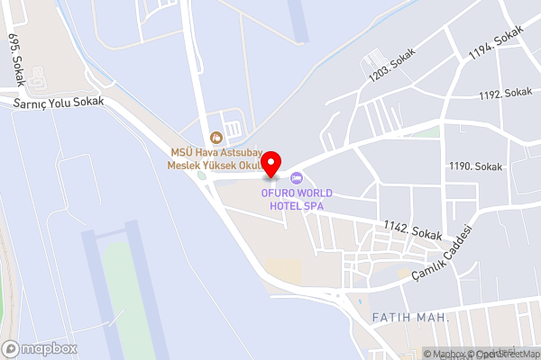 DoubleTree By Hilton Izmir Airport - Hotel Location Map