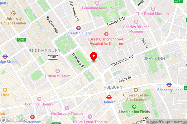 DoubleTree by Hilton London – West End - Hotel Location Map