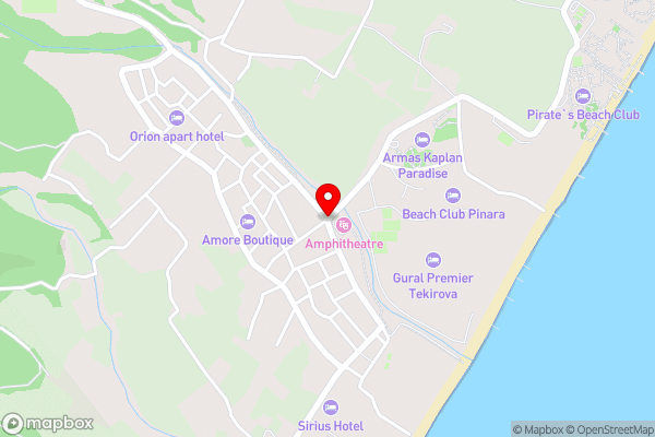 Dream Town Hotel&Restaurant - Hotel Location Map