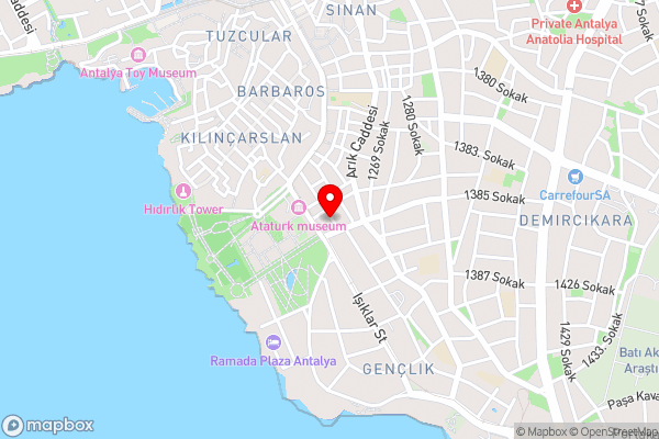 dream villa - Hotel Location Map