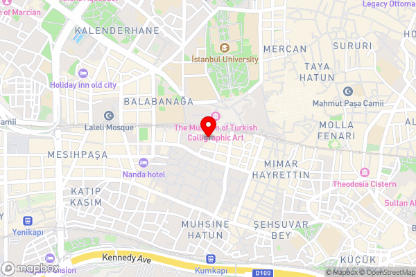 Dundar Hotel & Spa - Hotel Location Map