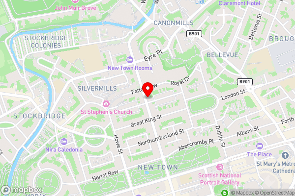Dundas Street Georgian Townhouse - Hotel Location Map