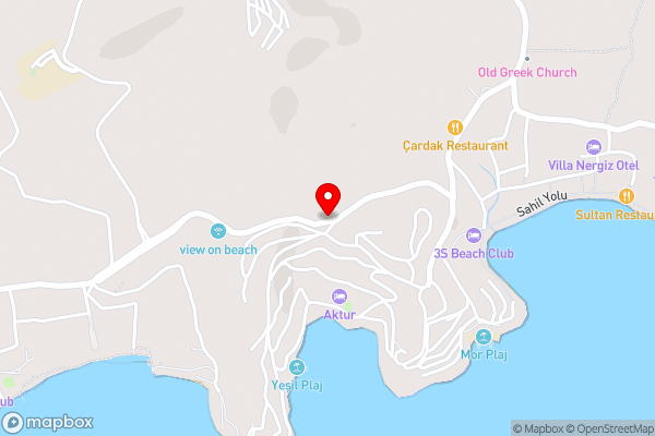 Duplex Villa at Bitez, Bodrum - Hotel Location Map