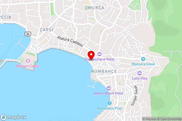 Durak Hotel - Hotel Location Map