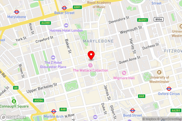 Durrants Hotel - Hotel Location Map