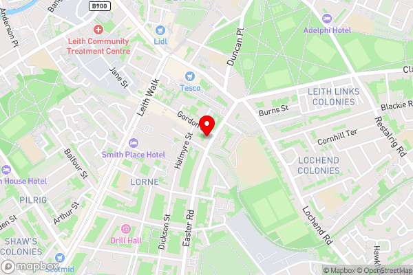 Easter Leith Apartment - Hotel Location Map