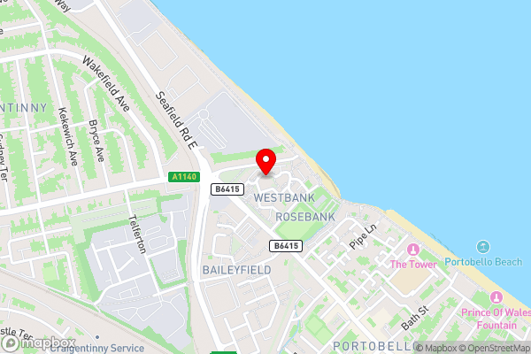 Edinburgh Duplex Apartment - Hotel Location Map