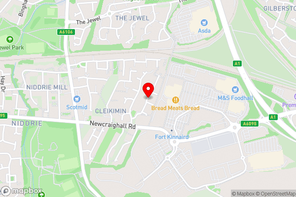 Edinburgh Showhouse - Hotel Location Map