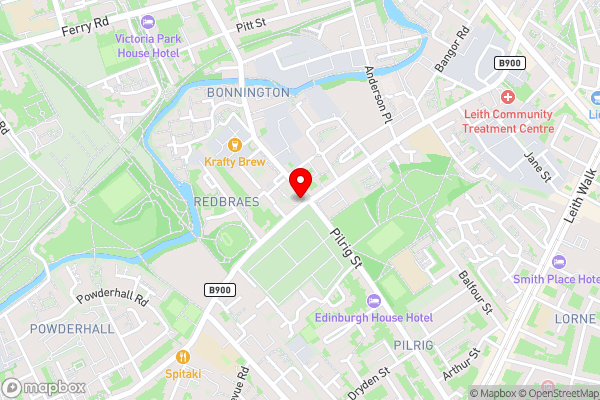 Edinburgh Thistle Apartment - Hotel Location Map