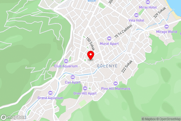 Efem Apart Hotel - Hotel Location Map