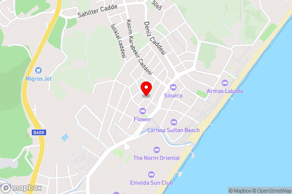 Efesos 3 - Hotel Location Map