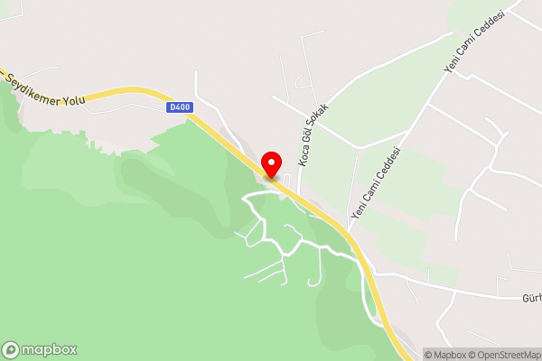 EKER APART - Hotel Location Map