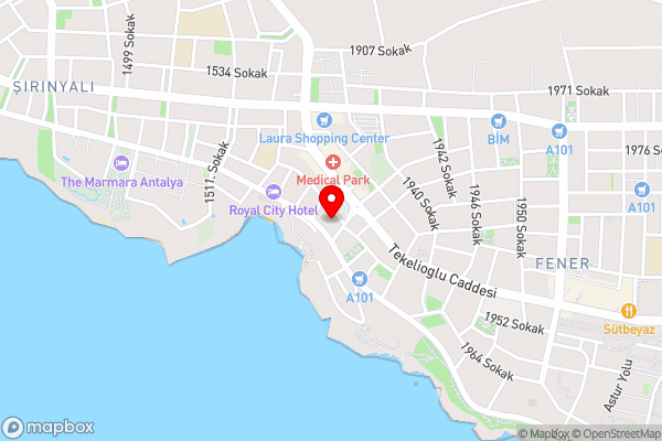 Elanis suites hotel - Hotel Location Map
