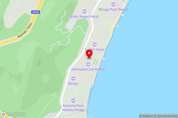 Eldar Garden resort - Hotel Location Map