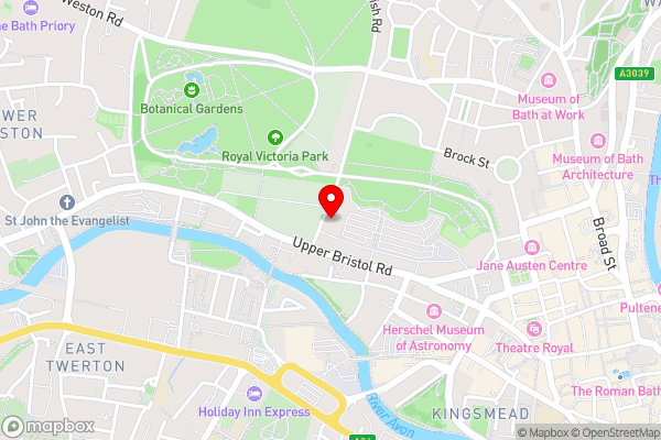 Elgin Villa - Hotel Location Map