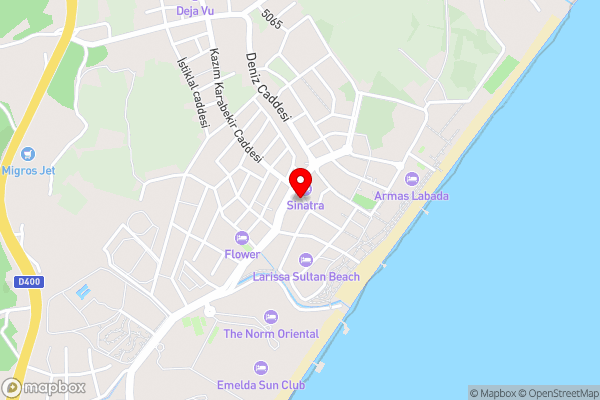 Elit Life Otel - Hotel Location Map