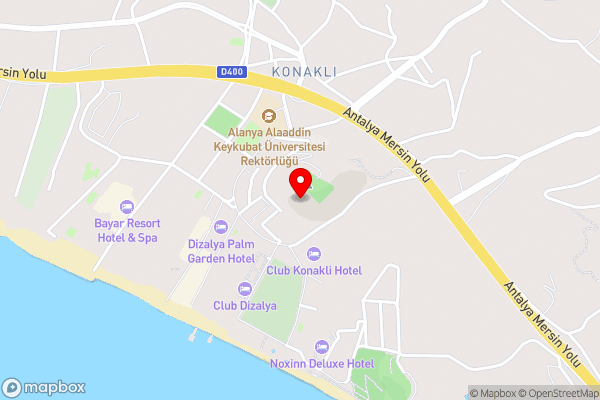 Elite Admiral Aqua Suite - Hotel Location Map