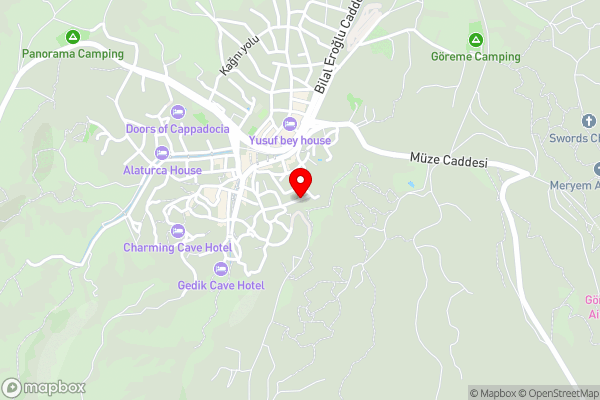 Elite Cave Suites - Hotel Location Map