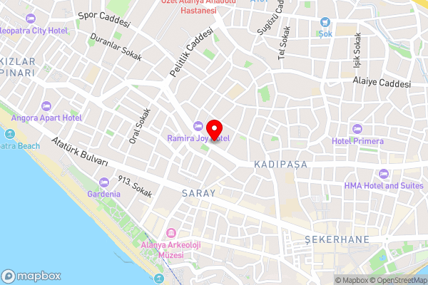 Elite Marine Residence apartment - Hotel Location Map