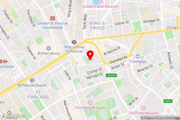 Elmwood Hotel - Hotel Location Map