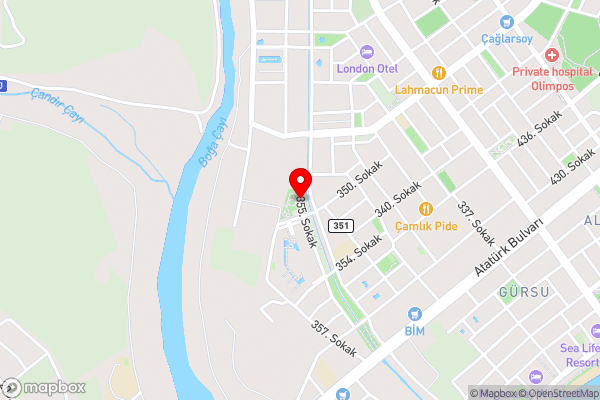 EMBASSY Hotel - Hotel Location Map