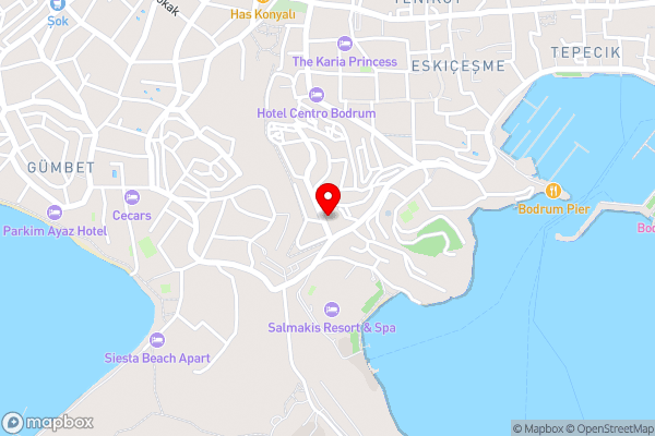 Emelce Apart - Hotel Location Map