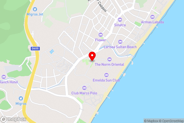 Emelda Sun Club, Ex Simena Sun Club - Hotel Location Map