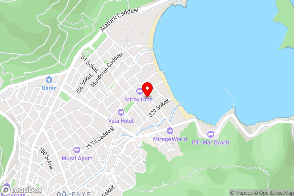 Emilia Otel - Hotel Location Map