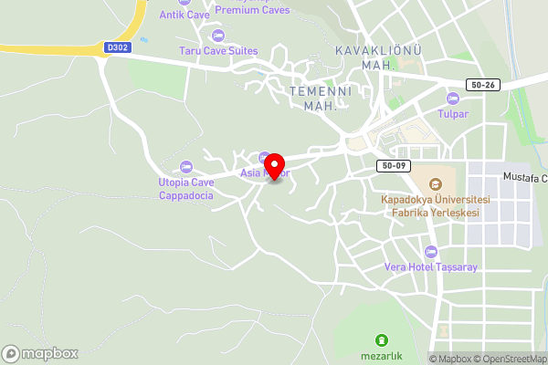 EMİR CAVE APART - Hotel Location Map