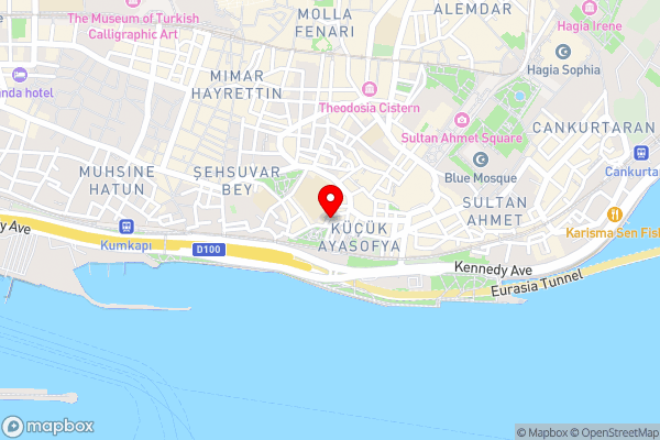 Emirhan Inn Apart Hotel & Suites - Hotel Location Map