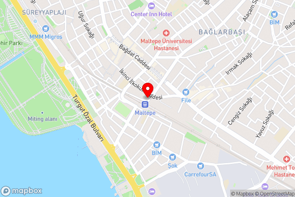 Emsa Otel Maltepedeki Eviniz - Hotel Location Map
