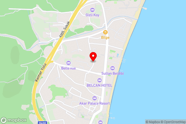 ENDAM GARDEN HOTEL - Hotel Location Map