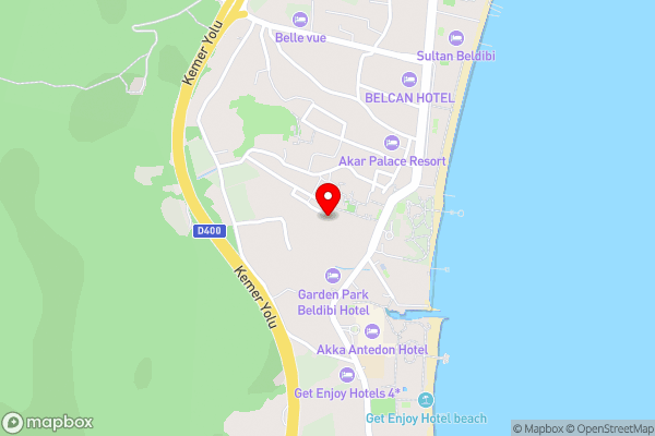 ENDAM HOTEL - Hotel Location Map