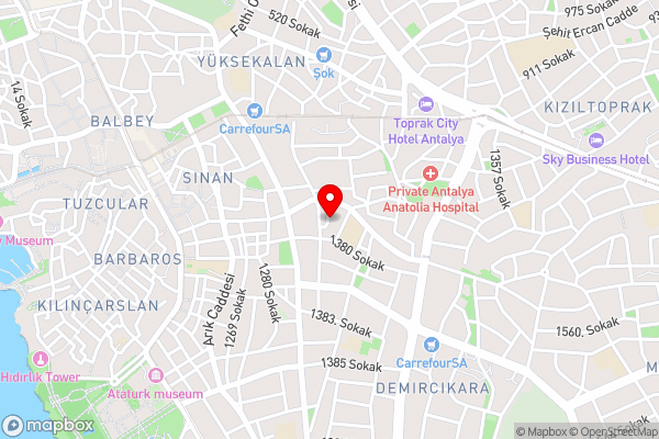 Engin home - Hotel Location Map