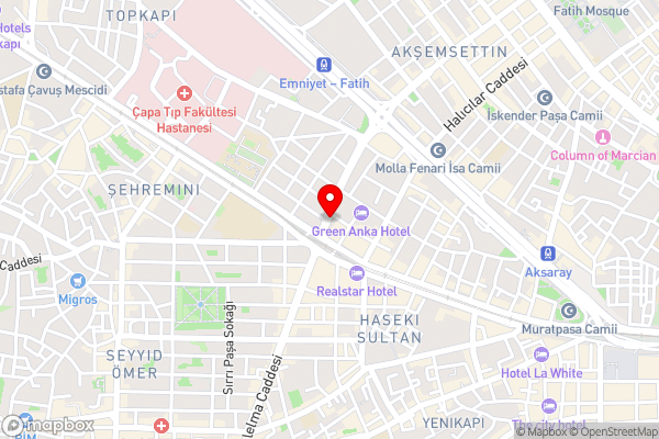 Ens Hotel - Hotel Location Map
