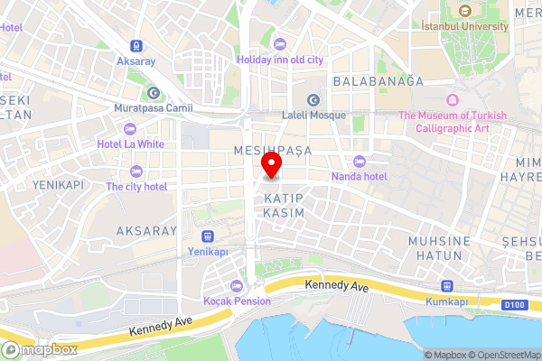 Erbazlar Hotel - Hotel Location Map