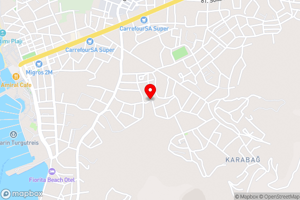 Erdalın evii - Hotel Location Map