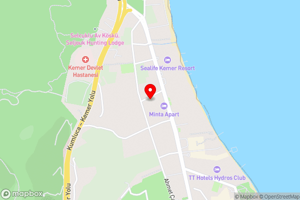 Erkal Resort Hotel - Hotel Location Map