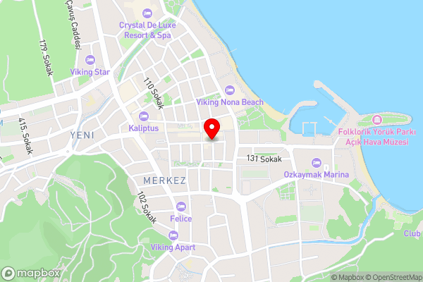 Erol Apart - Hotel Location Map