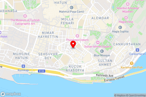 Ersari Hotel - Hotel Location Map