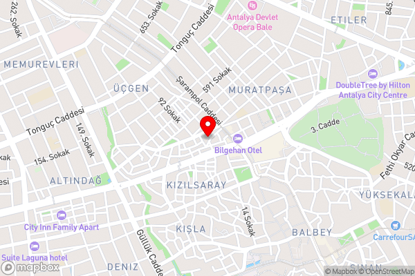 Ersoy Ak Pansiyon - Hotel Location Map