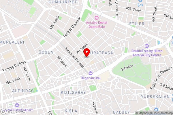 Ersoy Efe Pansiyon - Hotel Location Map