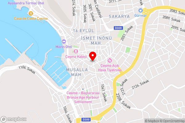 Eski Tas Hotel - Hotel Location Map