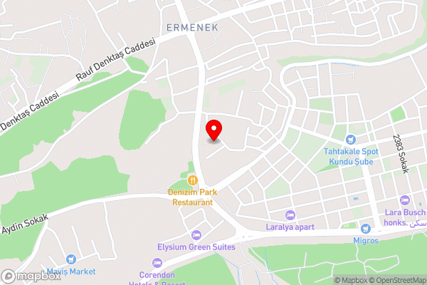 Eşsiz Konsept Daireden Havuza Özel Girişli - Hotel Location Map