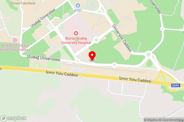 Euro Park Hotel Bursa - Hotel Location Map