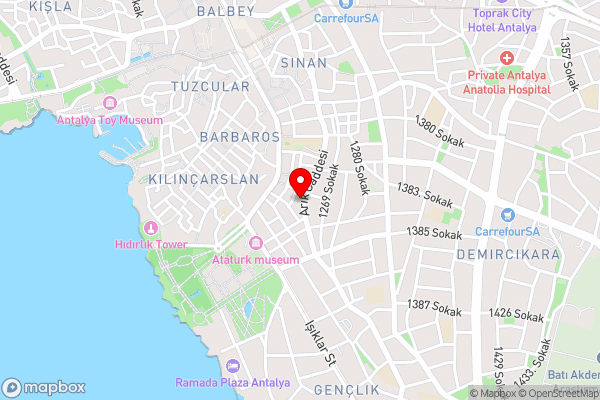 EVA GOLD APART - Hotel Location Map