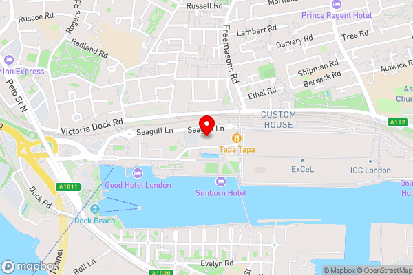 EXCEL LONDON MAJESTIC APARTMENT - Hotel Location Map