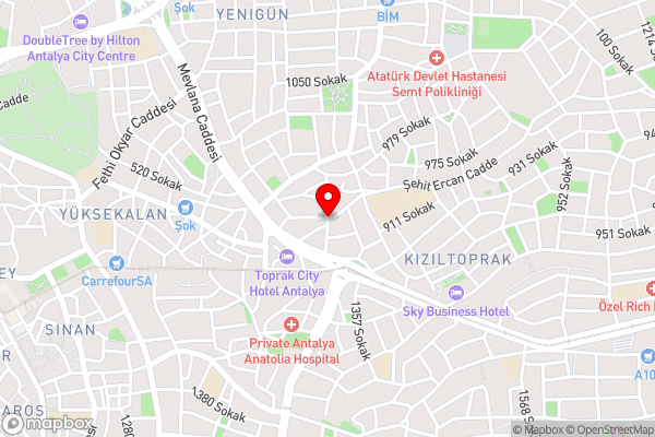 Excellent Flat Close to Kaleici in Muratpasa - Hotel Location Map